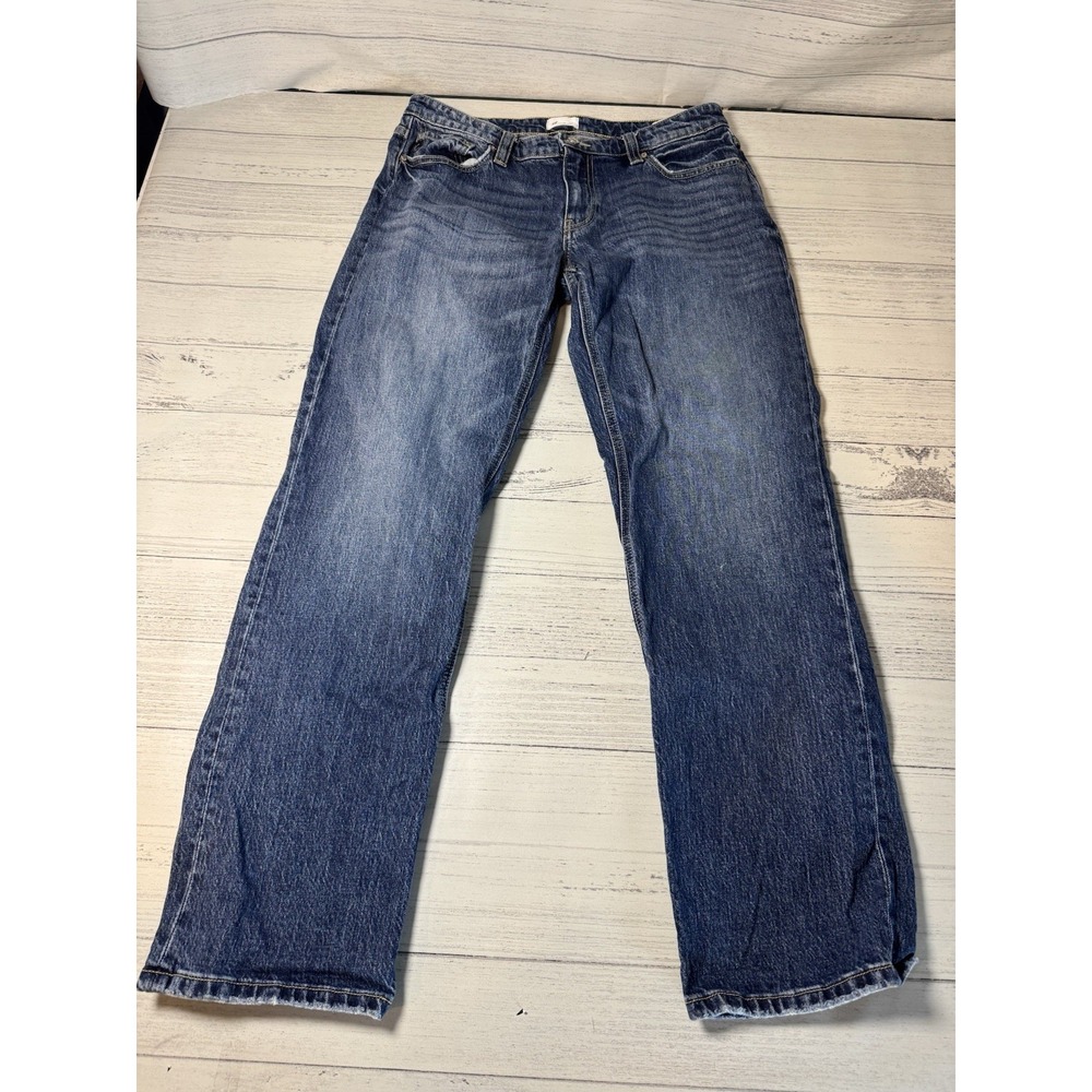 Kancan Jeans Dion 90's‎ Low Rise Boyfriend Jeans 11/29 Dark Wash